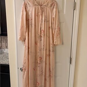 VTG JCPenney Blush Satin Sleepwear